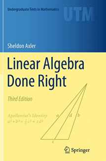 9783319307657-3319307657-Linear Algebra Done Right (Undergraduate Texts in Mathematics)
