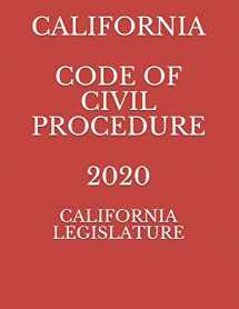 9781703454932-1703454936-CALIFORNIA CODE OF CIVIL PROCEDURE 2020