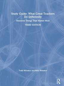 9780367550233-0367550237-Study Guide: What Great Teachers Do Differently
