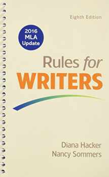 9781319086909-131908690X-Rules for Writers 8e with 2016 MLA Update & Writer's Help 2.0 (Twelve Month Access)