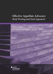 9780314278395-0314278397-Effective Appellate Advocacy: Brief Writing and Oral Argument (Coursebook)