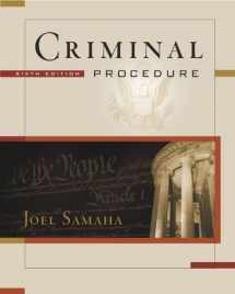 9780534629281-0534629288-Criminal Procedure (with CD-ROM and InfoTrac)