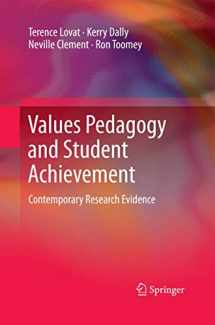 9789401781039-9401781036-Values Pedagogy and Student Achievement: Contemporary Research Evidence