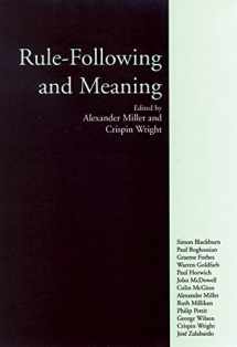 9780773523814-0773523812-Rule-Following and Meaning