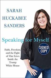 9781250275233-1250275237-Speaking for Myself - Signed / Autographed Copy