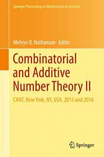 9783319680309-3319680307-Combinatorial and Additive Number Theory II: CANT, New York, NY, USA, 2015 and 2016 (Springer Proceedings in Mathematics & Statistics, 220)