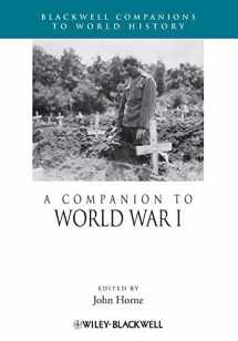 9781119968702-1119968704-A Companion to World War I