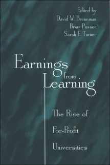 9780791468395-0791468399-Earnings from Learning: The Rise of For-profit Universities (S U N Y SERIES, FRONTIERS IN EDUCATION)