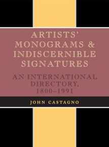 9780810824157-0810824159-Artists' Monograms and Indiscernible Signatures