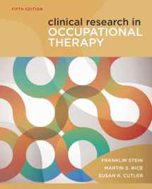 9781111643317-1111643318-Clinical Research in Occupational Therapy