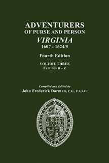 9780806317755-0806317752-Adventurers of Purse and Person Virginia 1607-1624/25: Families R-z