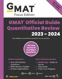 9781394169955-1394169957-Gmat Official Guide Quantitative Review 2023-2024, Focus Edition: Includes Book + Online Question Bank + Digital Flashcards + Mobile App