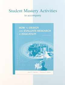 9780073207278-0073207276-Student Research Companion CD and Student Mastery Activities Book for use with How to Design and Evaluate Research