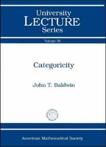 9780821848937-0821848933-Categoricity (University Lecture Series) (University Lecture Series, 50)