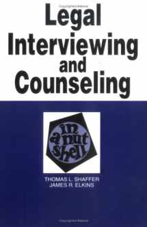 9780314211644-0314211640-Legal Interviewing and Counseling in a Nutshell (Nutshell Series)