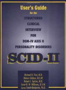9780880488105-0880488107-Structured Clinical Interview for DSM-IV Axis II Personality Disorders (SCID-II)