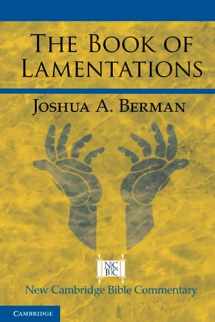 9781108440141-1108440142-The Book of Lamentations (New Cambridge Bible Commentary)