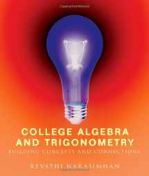 9780618412891-0618412891-College Algebra and Trigonometry: Building Concepts and Connections