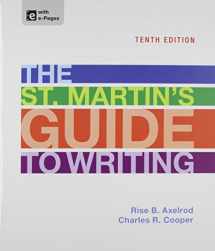 9781457632501-1457632500-The St. Martin's Guide to Writing