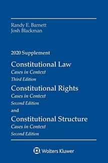 9781543820270-1543820271-Constitutional Law: Cases in Context, 2020 Supplement (Supplements) (Case Supplements)
