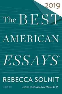 9781328465801-1328465802-The Best American Essays 2019 (The Best American Series ®)