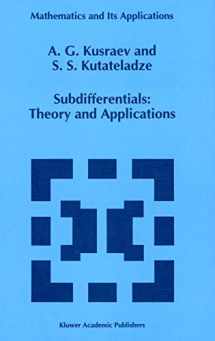 9789401041171-9401041172-Subdifferentials: Theory and Applications (Mathematics and Its Applications, 323)
