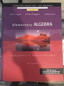 9780321874221-0321874226-Elementary Algebra: Concepts & Applications (9th Edition)