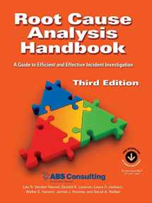9781931332514-1931332517-Root Cause Analysis Handbook: A Guide to Efficient and Effective Incident Management, 3rd Edition