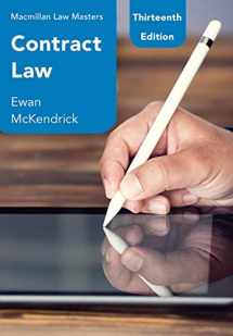 9781352005257-1352005255-Contract Law (Macmillan Law Masters)