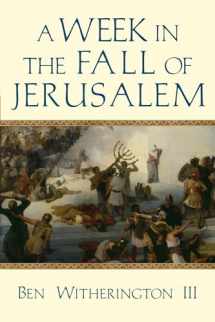 9780830851737-0830851739-A Week in the Fall of Jerusalem (A Week in the Life Series)