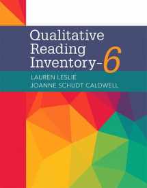 9780134539409-0134539400-Qualitative Reading Inventory-6, with Enhanced Pearson eText -- Access Card Package (What's New in Literacy)