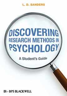 9781405175302-1405175303-Discovering Research Methods in Psychology: A Student's Guide