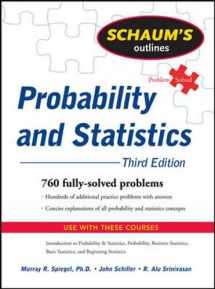 9780071544252-0071544259-Schaum's Outline of Probability and Statistics, 3rd Ed. (Schaum's Outline Series)
