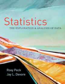 9780840058010-0840058012-Statistics: The Exploration & Analysis of Data (Available Titles Aplia)