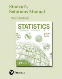 9780134513034-0134513037-Student Solutions Manual for Statistics for Business and Economics