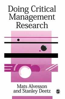 9780761953326-0761953329-Doing Critical Management Research (SAGE series in Management Research)