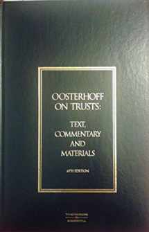 9780459241421-0459241427-Oosterhoff on Trusts: Text, Commentary, and Materials