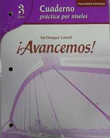 9780618751037-0618751033-McDougal Littell Avancemos! 3 Cuaderno Practica por Niveles, Teacher's Edition