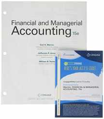 9781337955447-1337955442-Bundle: Financial & Managerial Accounting, Loose-leaf Version, 15th + CNOWv2, 2 terms Printed Access Card