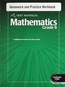 9780547686677-0547686676-Homework and Practice Workbook Grade 8 (Holt McDougal Mathematics)