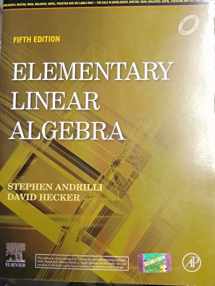 9789351073888-9351073882-ELEMENTARY LINEAR ALGEBRA, 5TH EDITION [Paperback] Stephen Andrilli,