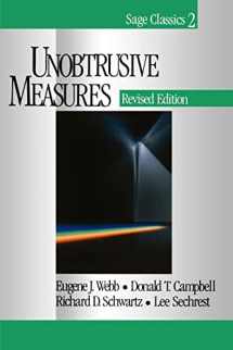 9780761920120-0761920129-Unobtrusive Measures (Sage Classics Series, 2)