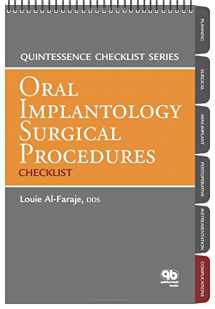 9780867155709-0867155701-Oral Implantology Surgical Procedures Checklist (Quintessence Checklist)
