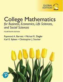 9781292270494-1292270497-College Mathematics for Business, Economics, Life Sciences, and Social Sciences, Global Edition