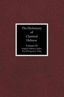 9781909697485-1909697486-The Dictionary of Classical Hebrew, Volume 9: Index