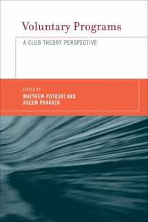 9780262162500-0262162504-Voluntary Programs: A Club Theory Perspective