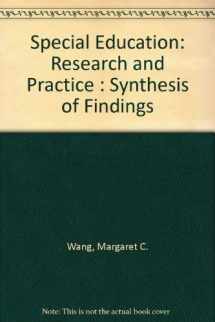 9780080402376-0080402372-Special Education: Research and Practice : Synthesis of Findings