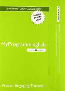 9780133831771-0133831779-MyLab Programming with Pearson eText -- Access Card -- Starting Out with Java: Early Objects
