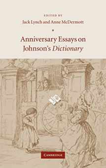 9780521848442-052184844X-Anniversary Essays on Johnson's Dictionary