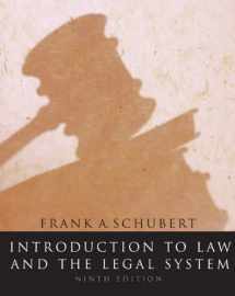 9780618770908-0618770909-Introduction to Law and the Legal System